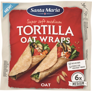 Santa Maria Ovesná tortilla 240g expirace