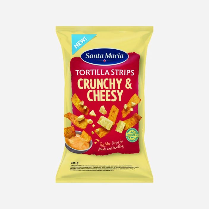 Santa Maria Tortilla strips sýrové 185g