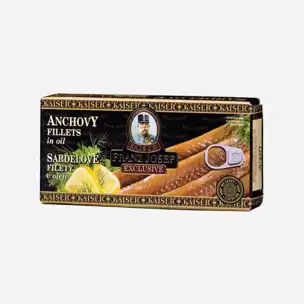 Sardelové filety v oleji 6 x 45 g