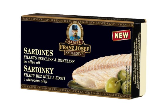 Sardinky filety v olivovom oleji