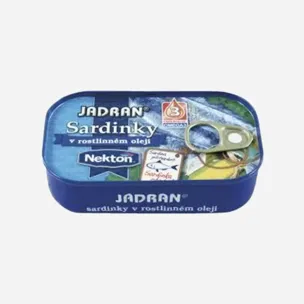 Sardinky v rostlinném oleji 6 x 125 g