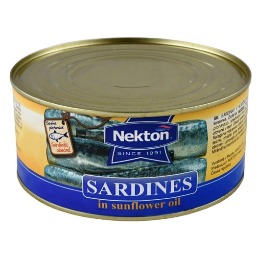 Sardinky ve slunečnicovém oleji