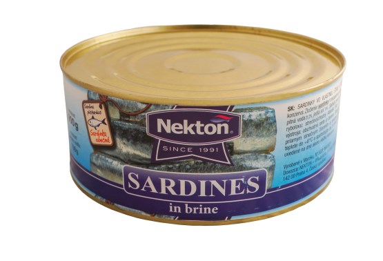 Sardinky ve vlastní šťávě 900g