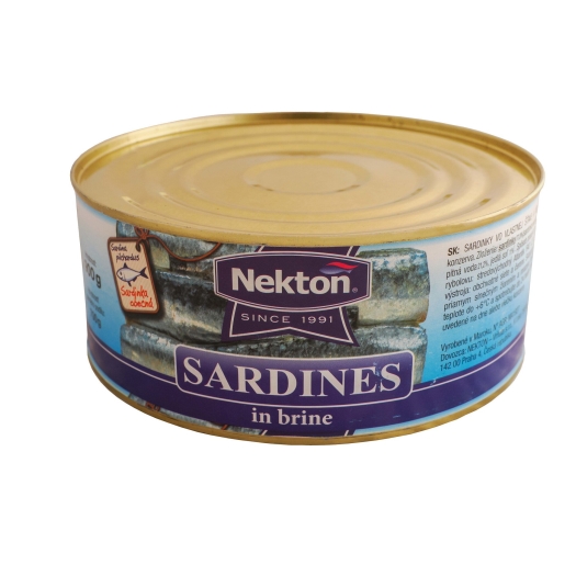 Sardinky ve vlastní šťávě