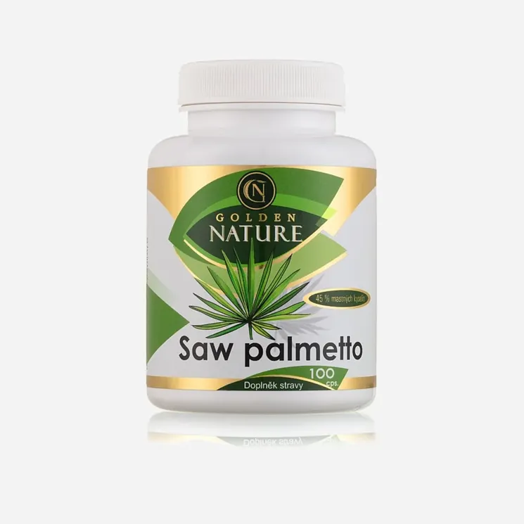 Saw Palmetto 45 % mastných kyselin 6 x 100 kapslí