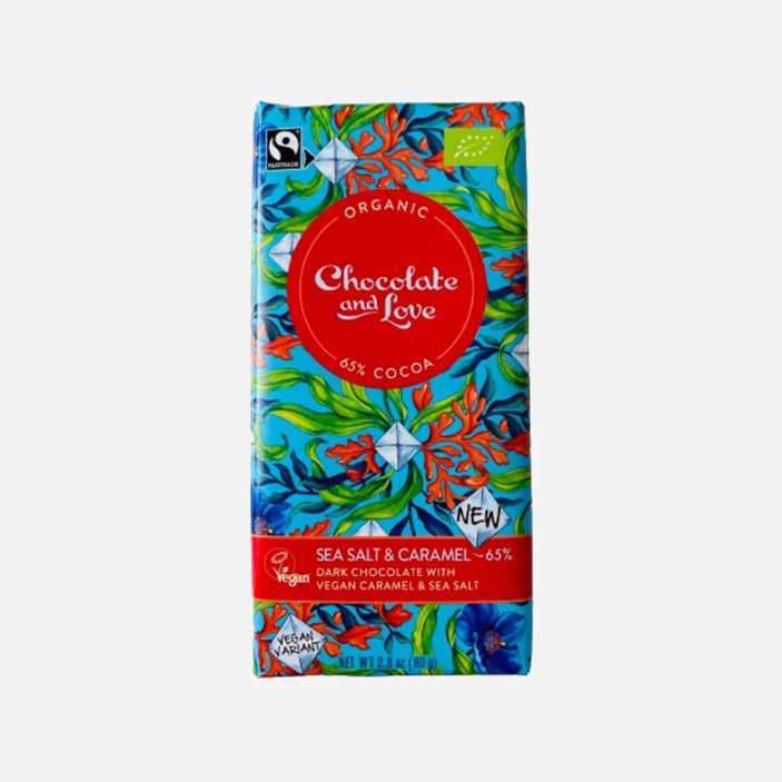 Sea Salt & Vegan Caramel 65 % BIO