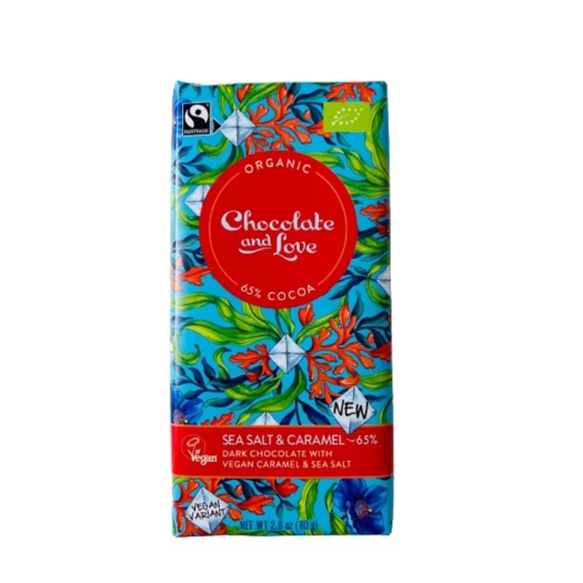 Sea Salt & Vegan Caramel 65 % BIO