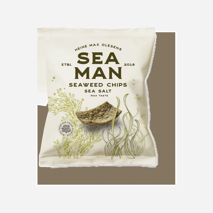 Seaweed chips mořská sůl
