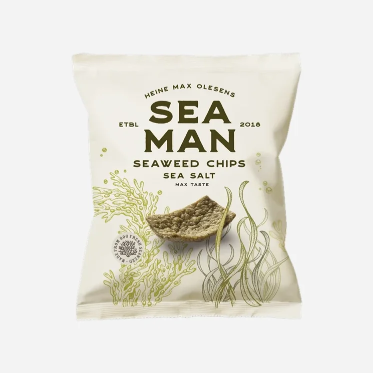 Seaweed chips mořská sůl