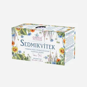 Sedmikvítek bylinný čaj 20 sáčků 6 x 20 g