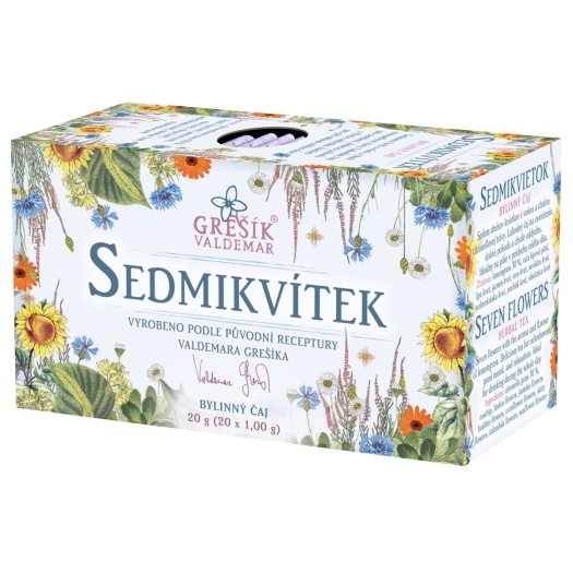 Sedmikvítek bylinný čaj 20 sáčků