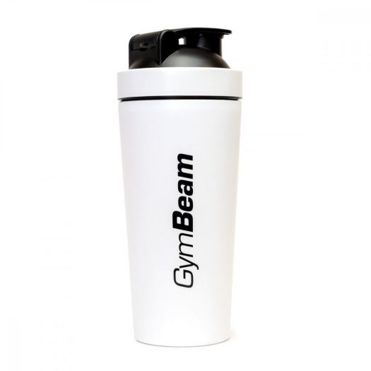 Šejkr bílý z nerezové oceli 750 ml