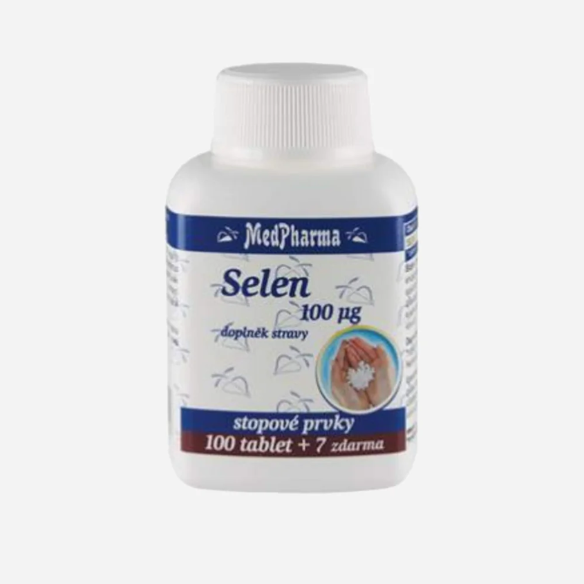 Selén 100 mikrogramov 107 tabliet