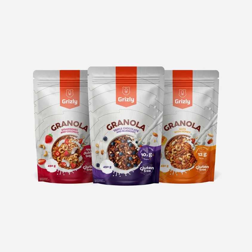 Set granol 3×450 g