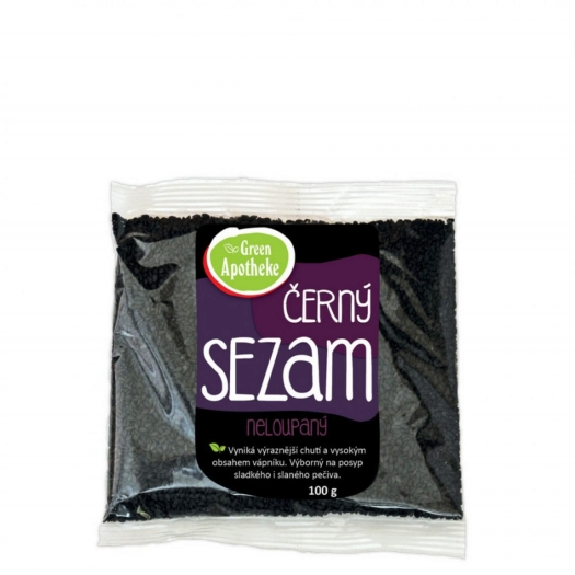 Sezam černý neloupaný