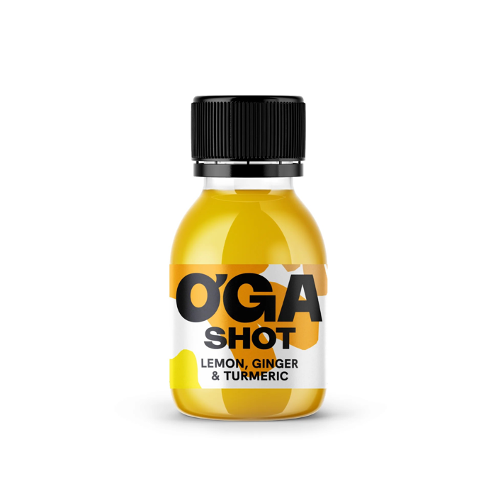Shot citron a zázvor s kurkumou