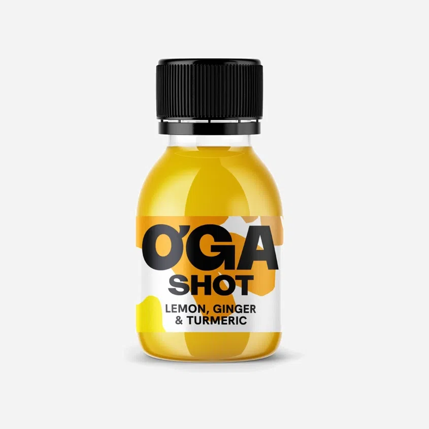 Shot citron a zázvor s kurkumou