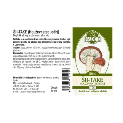 ŠII-TAKE - tinktúra z huby