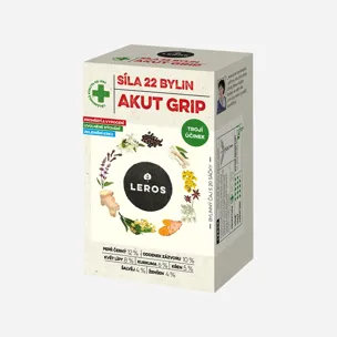 Síla 22 bylin Akut grip 6 x 20 sáčků