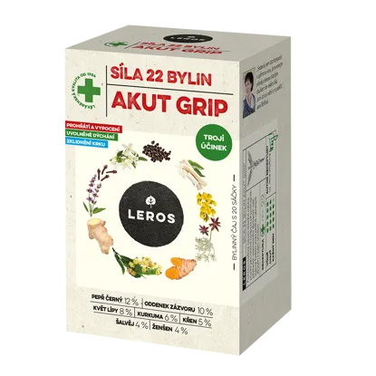 Síla 22 bylin Akut grip