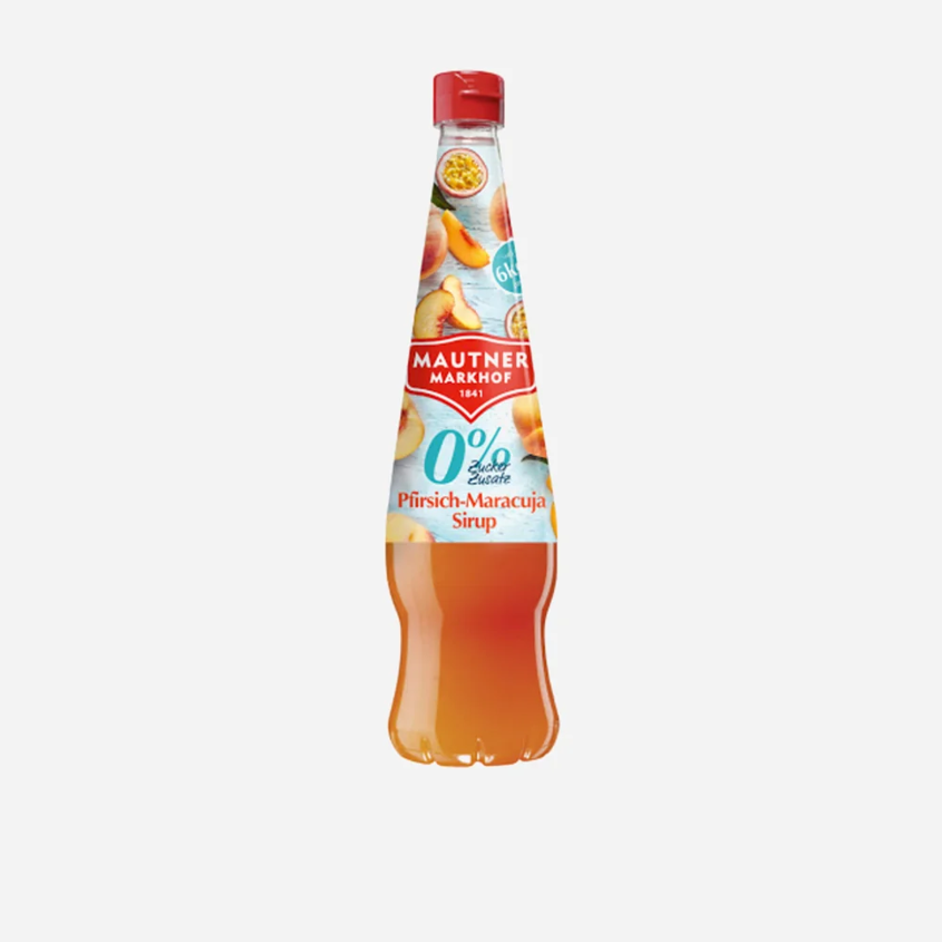 Sirup 0% cukr Broskev-Maracuja