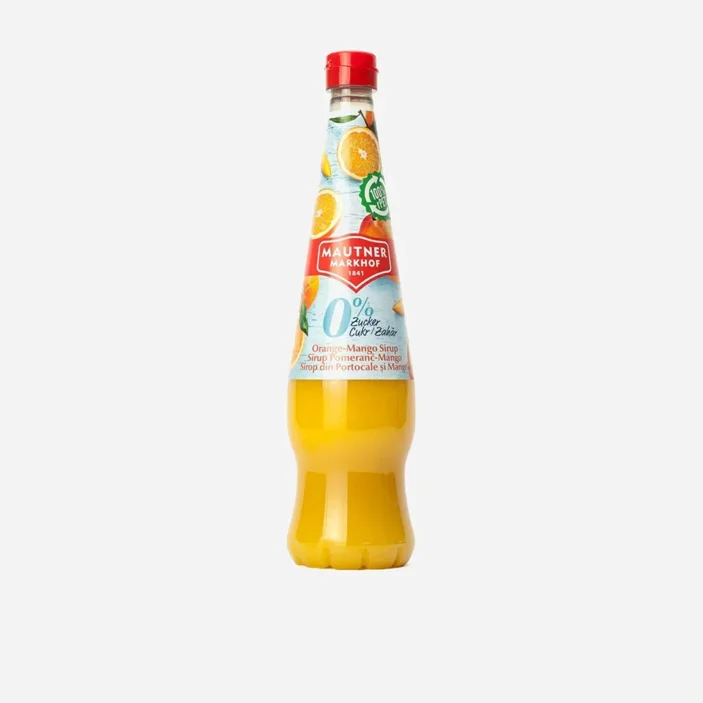 Sirup 0% cukr pomeranč a mango
