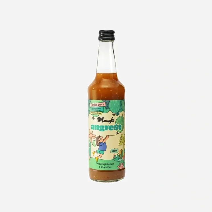 Sirup angrešt 12 x 500  ml
