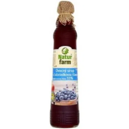 Sirup borůvka 33%