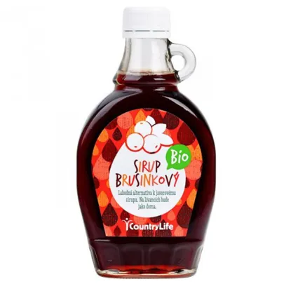 Sirup brusinkový BIO
