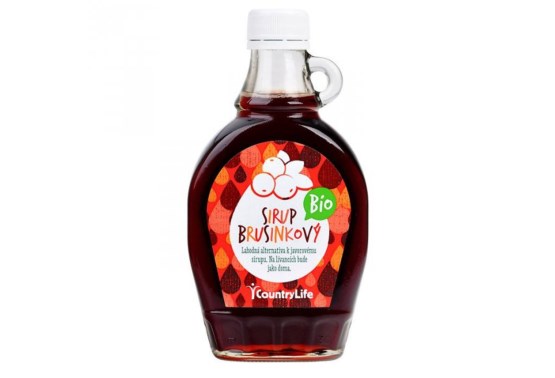 Sirup brusnicový BIO