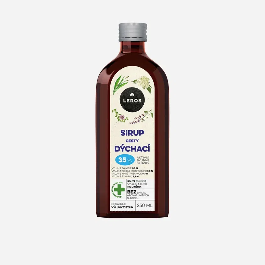 Sirup Cesty dýchací