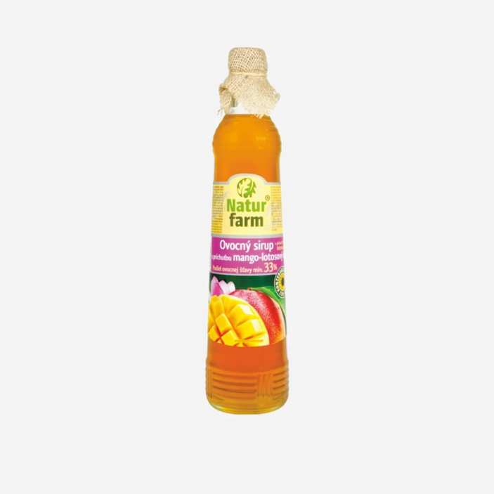 Sirup mango a lotosový květ 33%