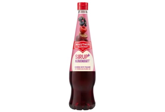 Sirup+ Pohoda bobuľoviny a hrozno s vitamínom B1 a B6