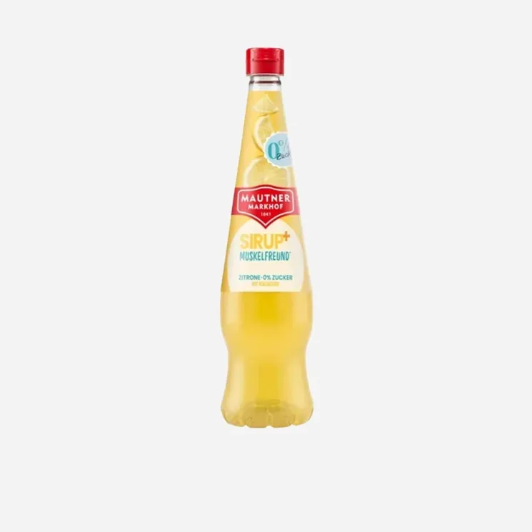 Sirup+ Svaly 0 % cukru s hořčíkem 12 x 700  ml