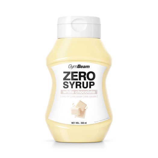 Sirup ZERO bílá čokoláda