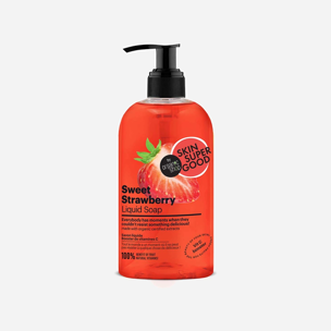 SKIN SUPER GOOD Tekuté mýdlo - Sladká jahoda, 500 ml