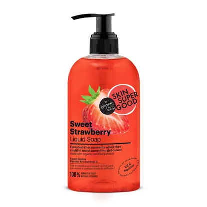 Skin super good Tekuté mýdlo sladká jahoda