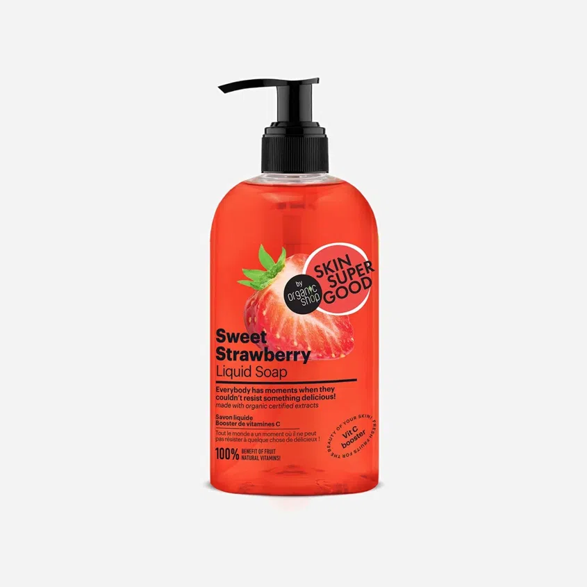 Skin super good Tekuté mýdlo sladká jahoda