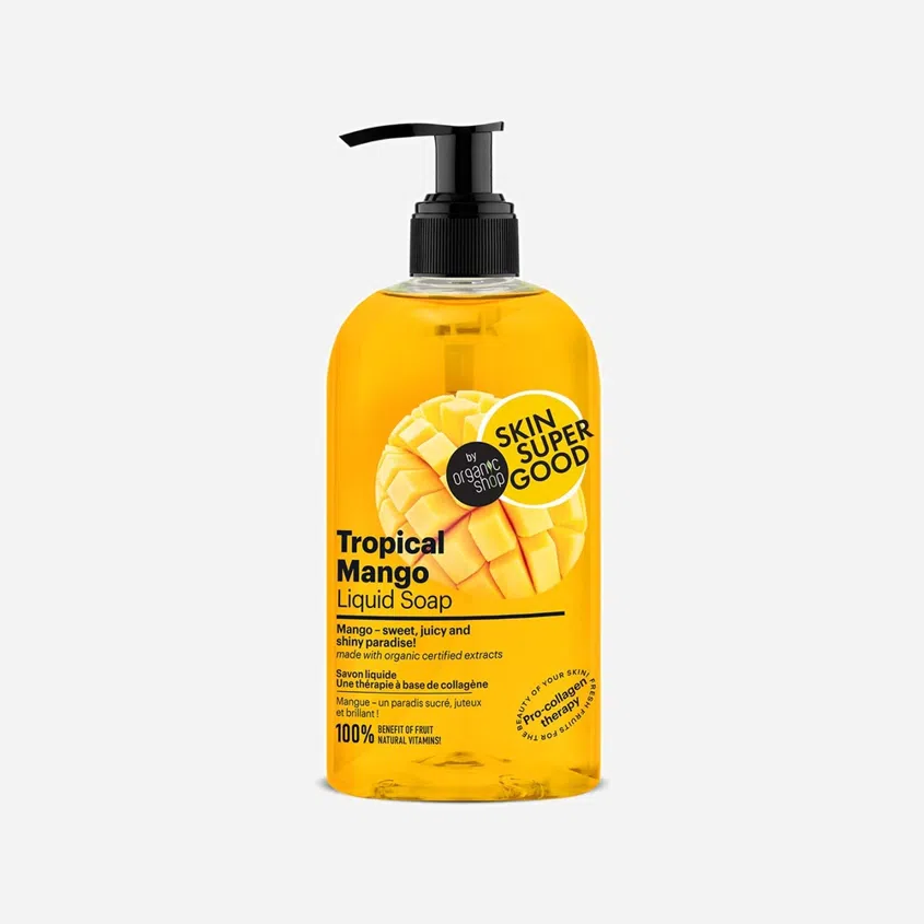 Skin super good Tekuté mýdlo tropické mango