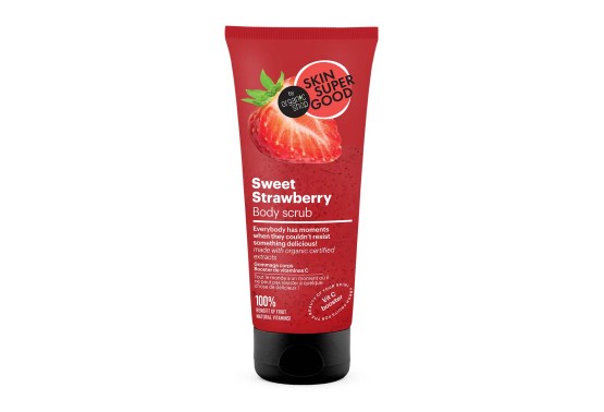 Skin super good Tělový peeling sladká jahoda