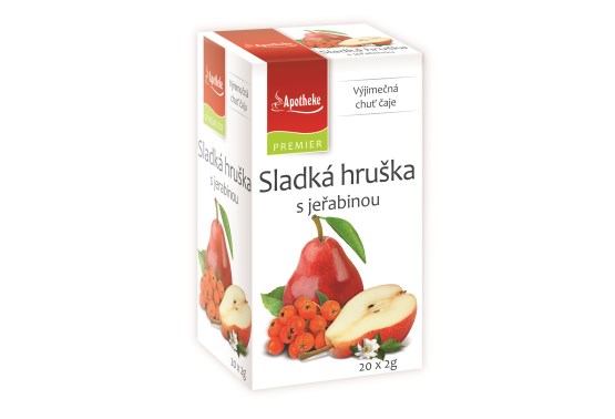 Sladká hruška s jarabiny 20 sáčkov