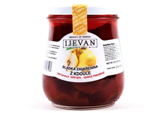 Sladká zavařenina z Kdoule - expirace
