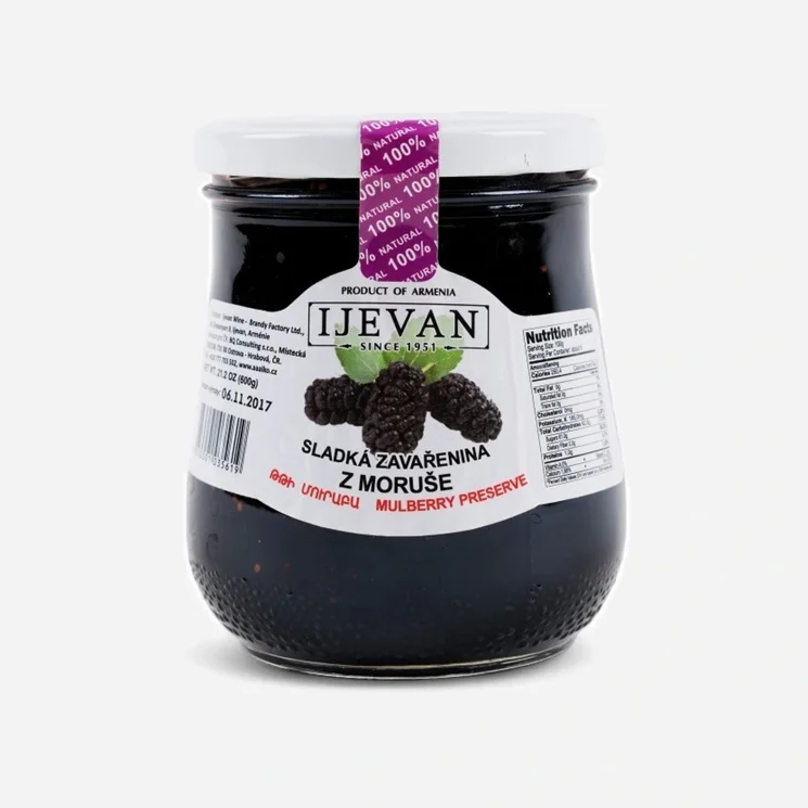 Sladká zavařenina z moruše