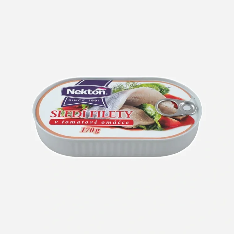Sledí filety v rajčatové omáčce 6 x 170 g
