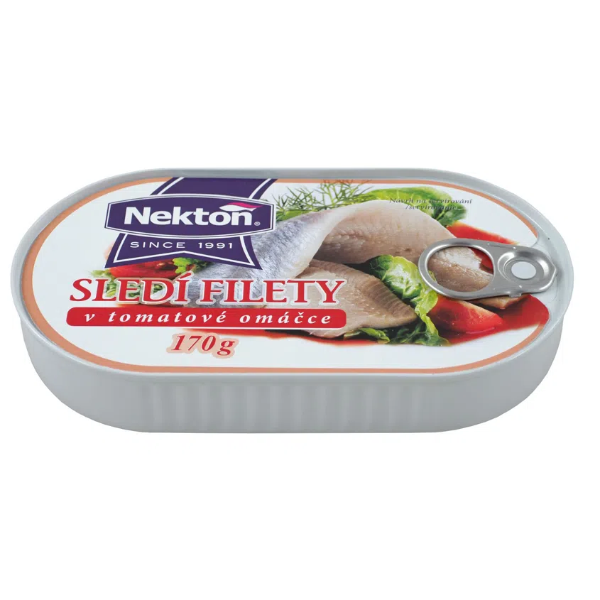 Sledí filety v rajčatové omáčce