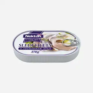 Sledí filety v rostlinném oleji 6 x 170 g
