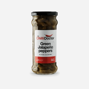 Sliced green Jalapeno