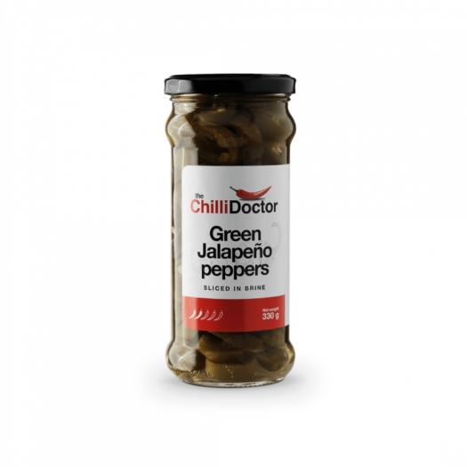 Sliced green Jalapeño