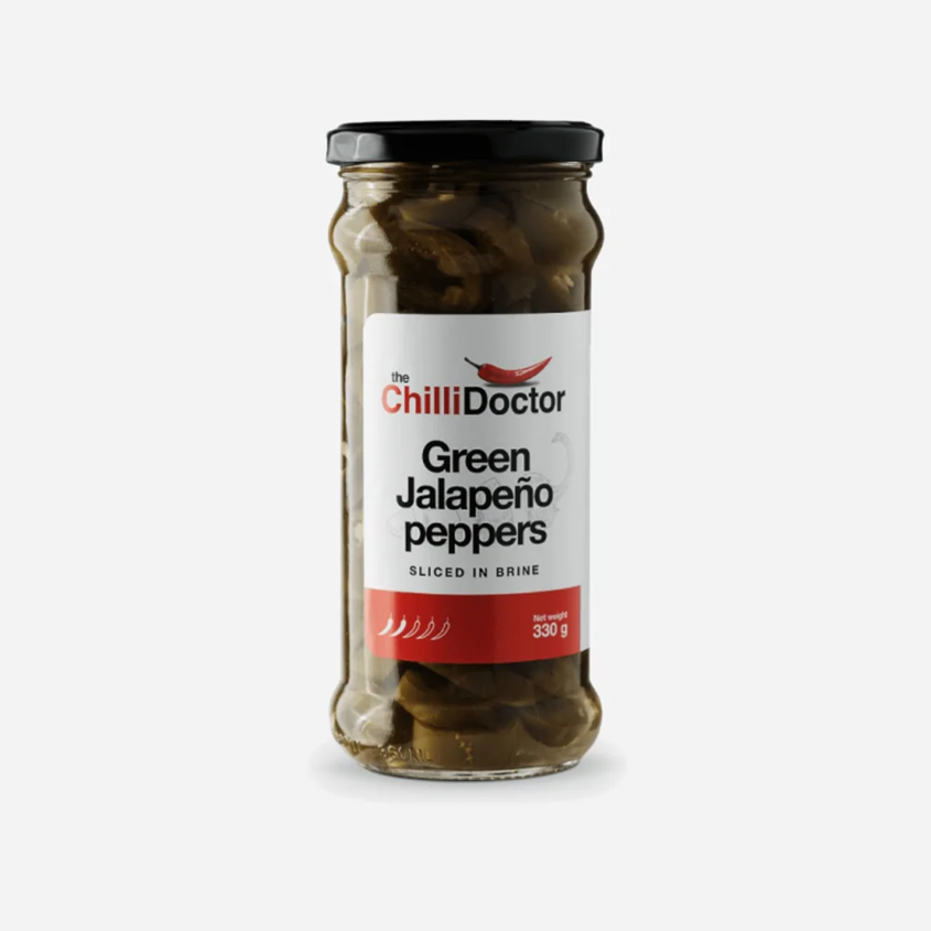 Sliced green Jalapeno
