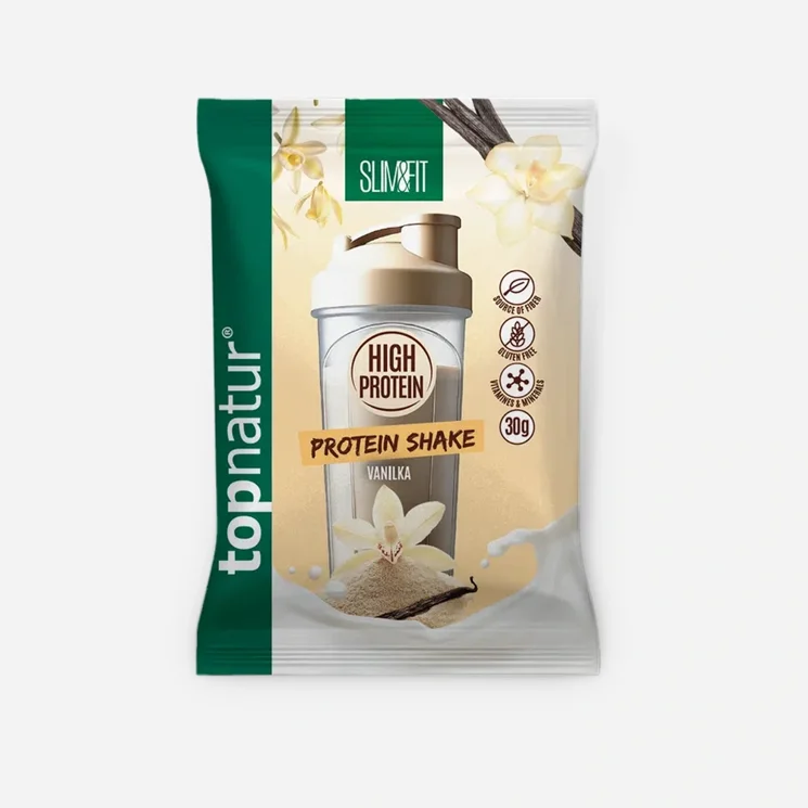 Slim and fit protein shake vanilka